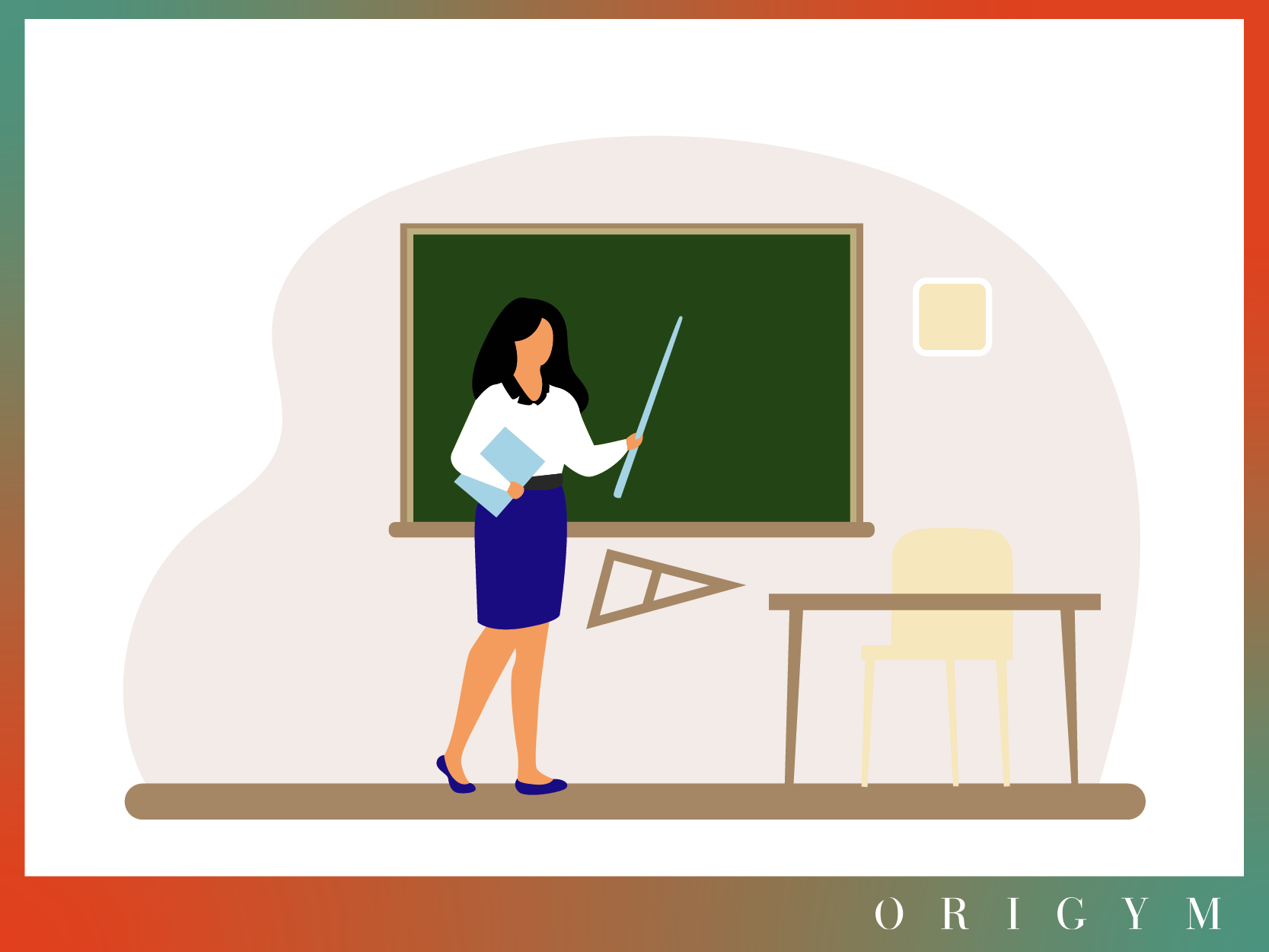 teacher who trains the trainer