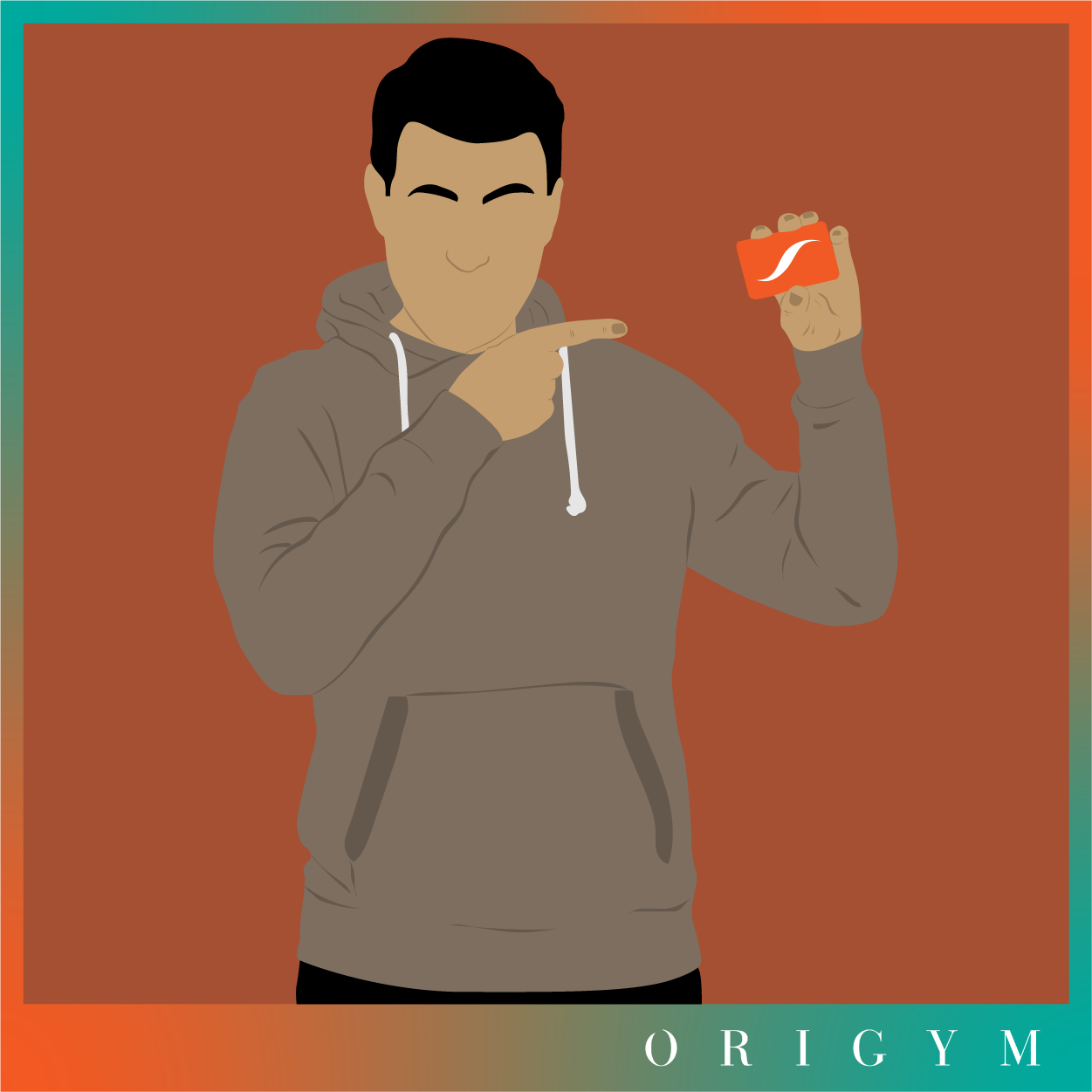 Personal training business card