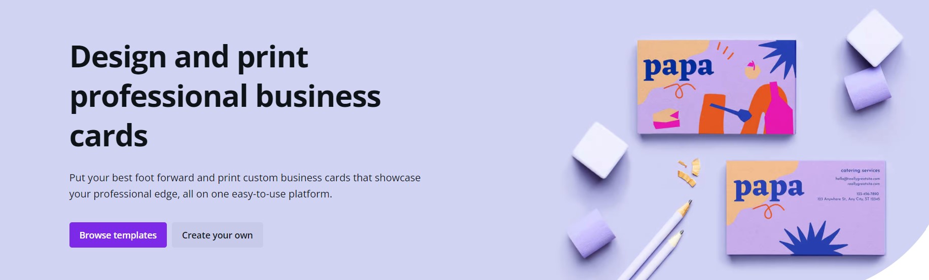 Canva Personal Trainer Business Card