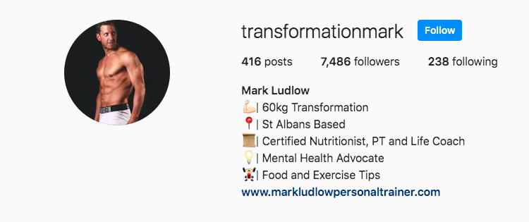 mark ludlow samples of personal trainer specialities image