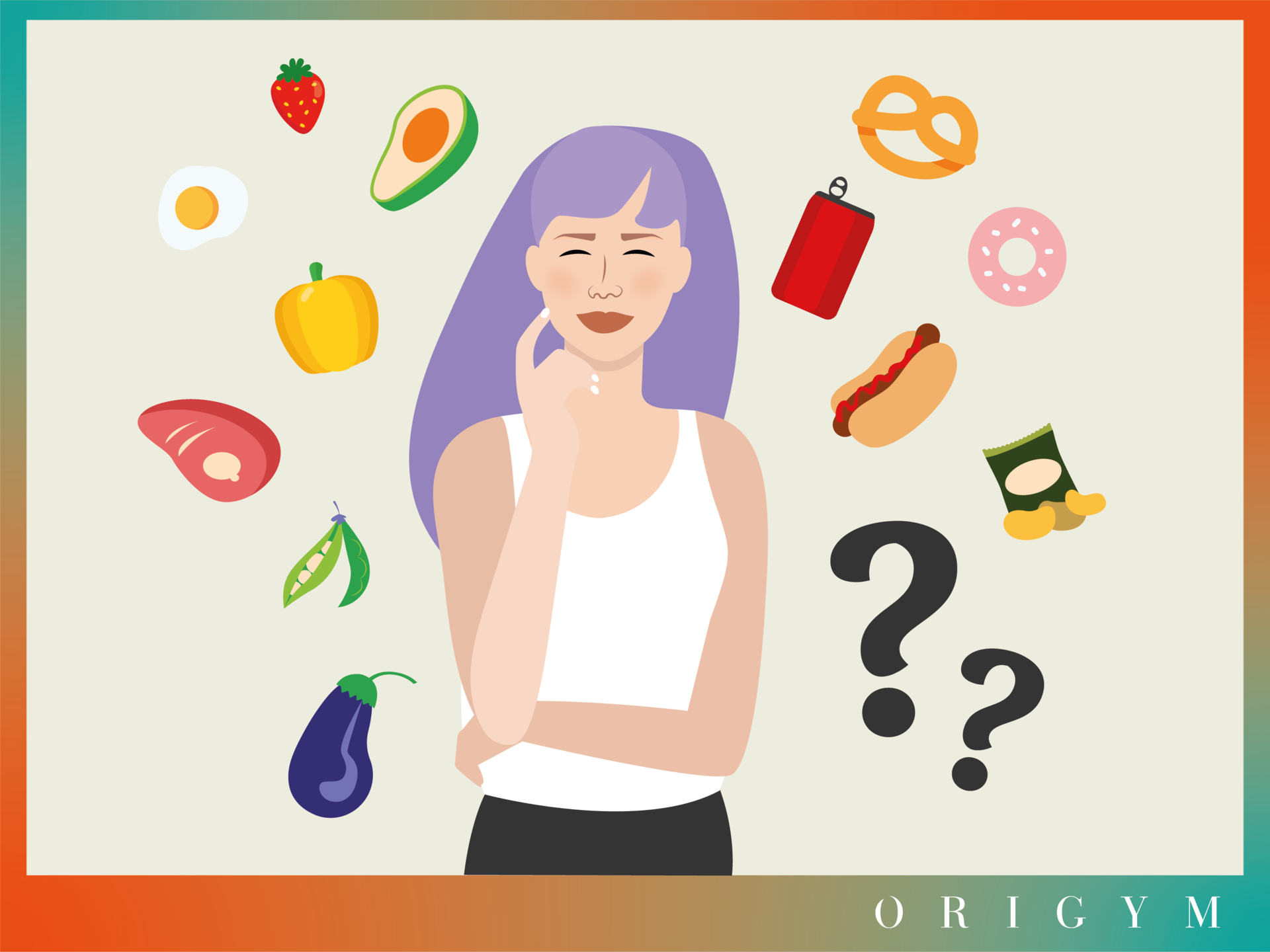 food examples of personal trainer specialities graphic