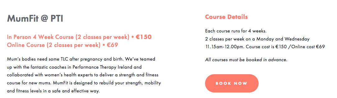 postnatal case samples of personal trainer specialities image