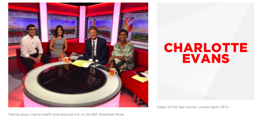 charlotte evans samples of personal trainer specialities image