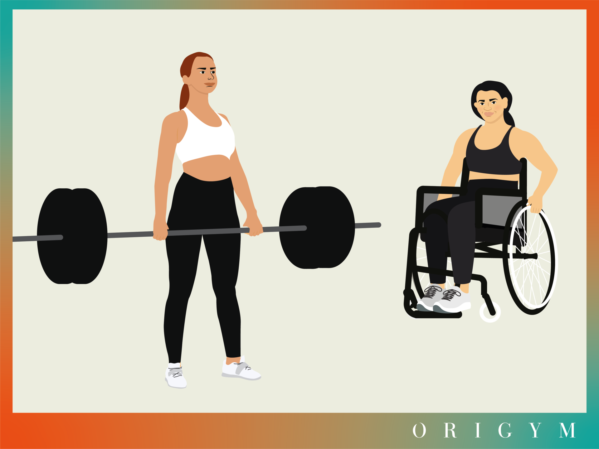 disability samples of personal trainer specialities graphic
