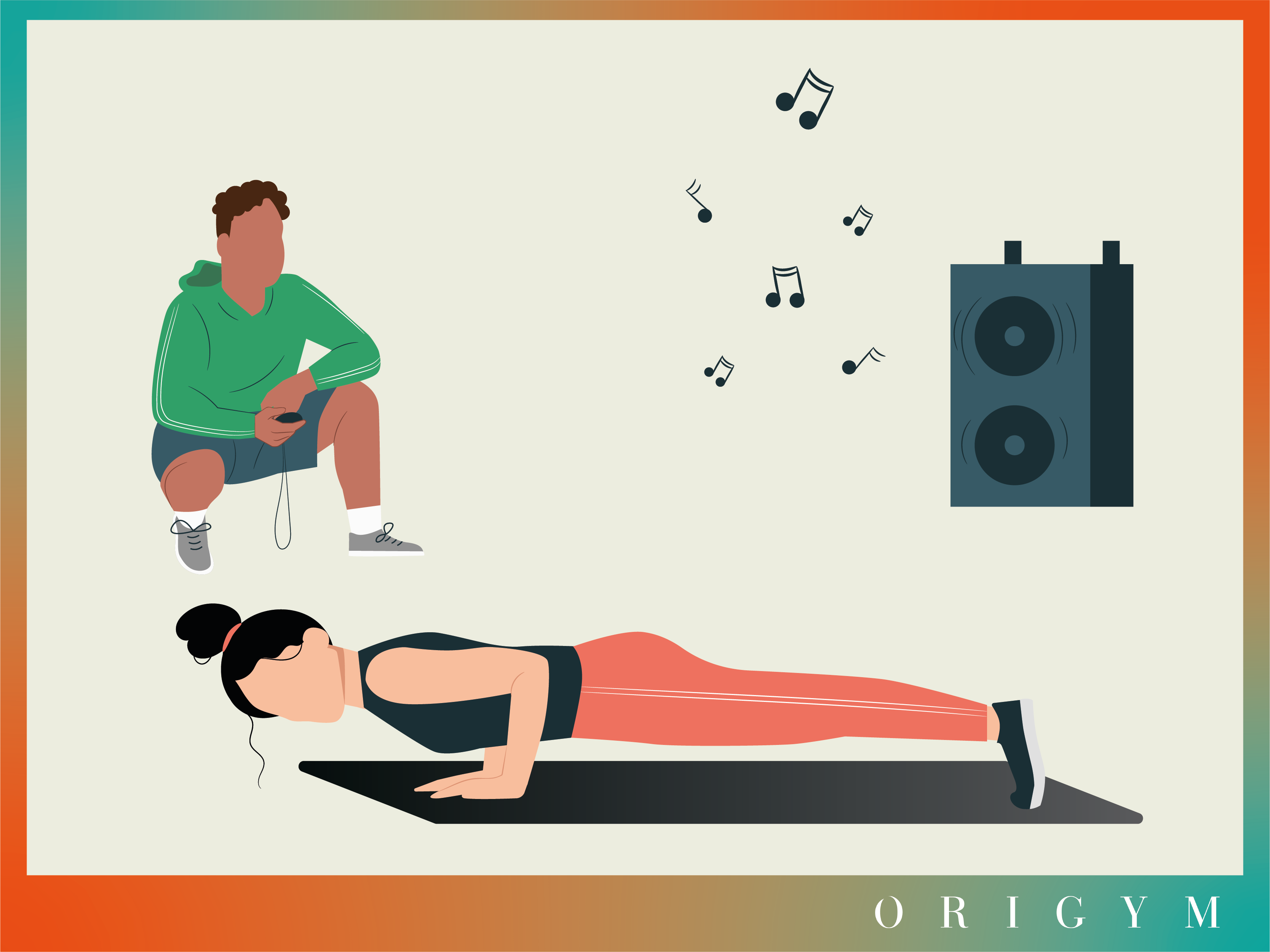 mobile samples of personal trainer specialities graphic