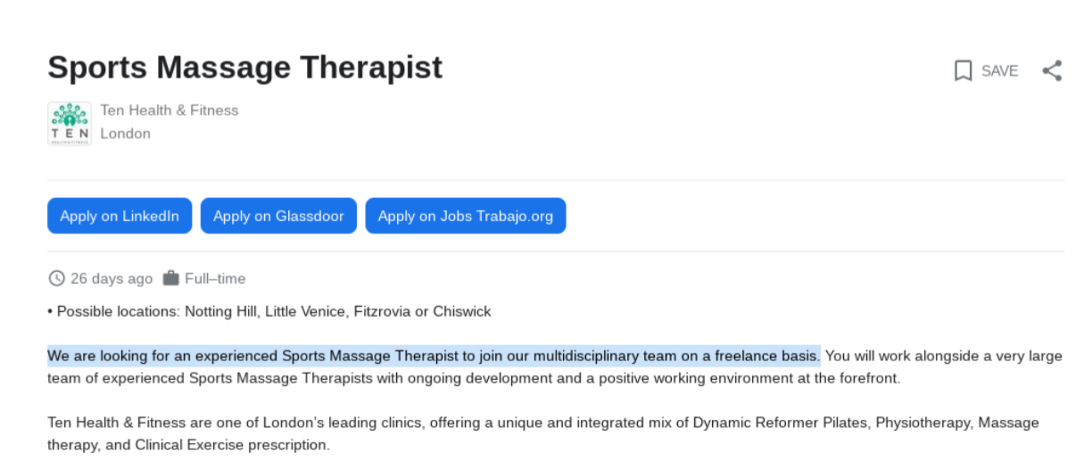 job for sports massage therapist job description image