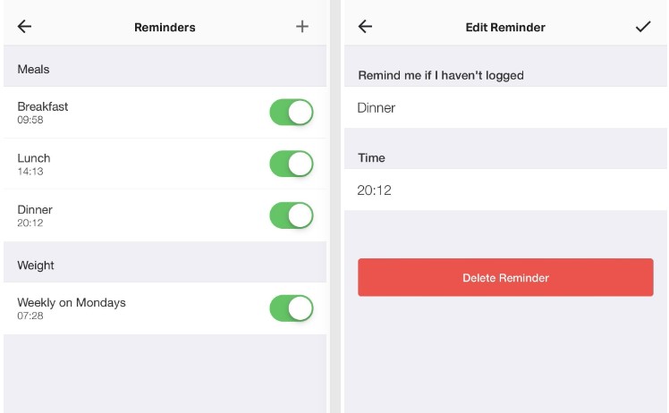 download personal trainer food into myfitnesspal software