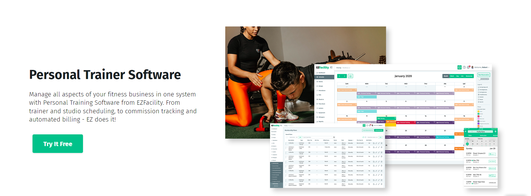 #10 EZ Facility Online Fitness Instructor Software
