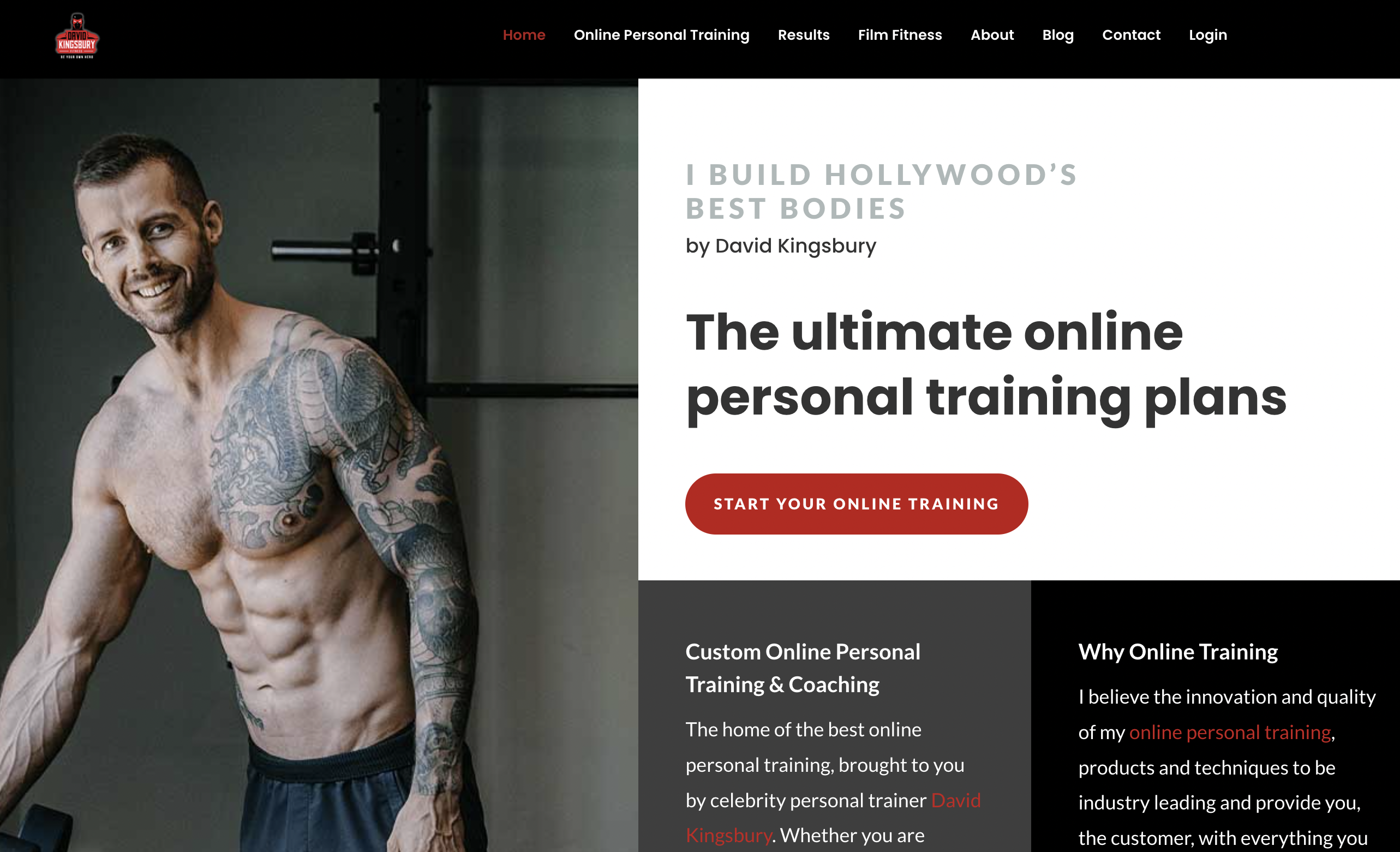 David Kingsbury Online Personal Trainer Marketing Techniques