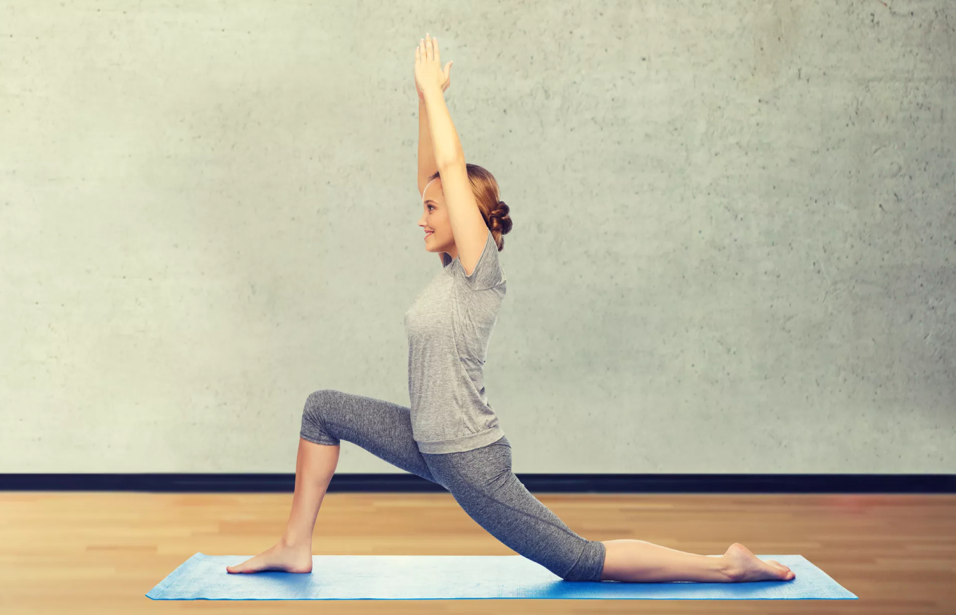 Yoga personal trainer challenge for clients