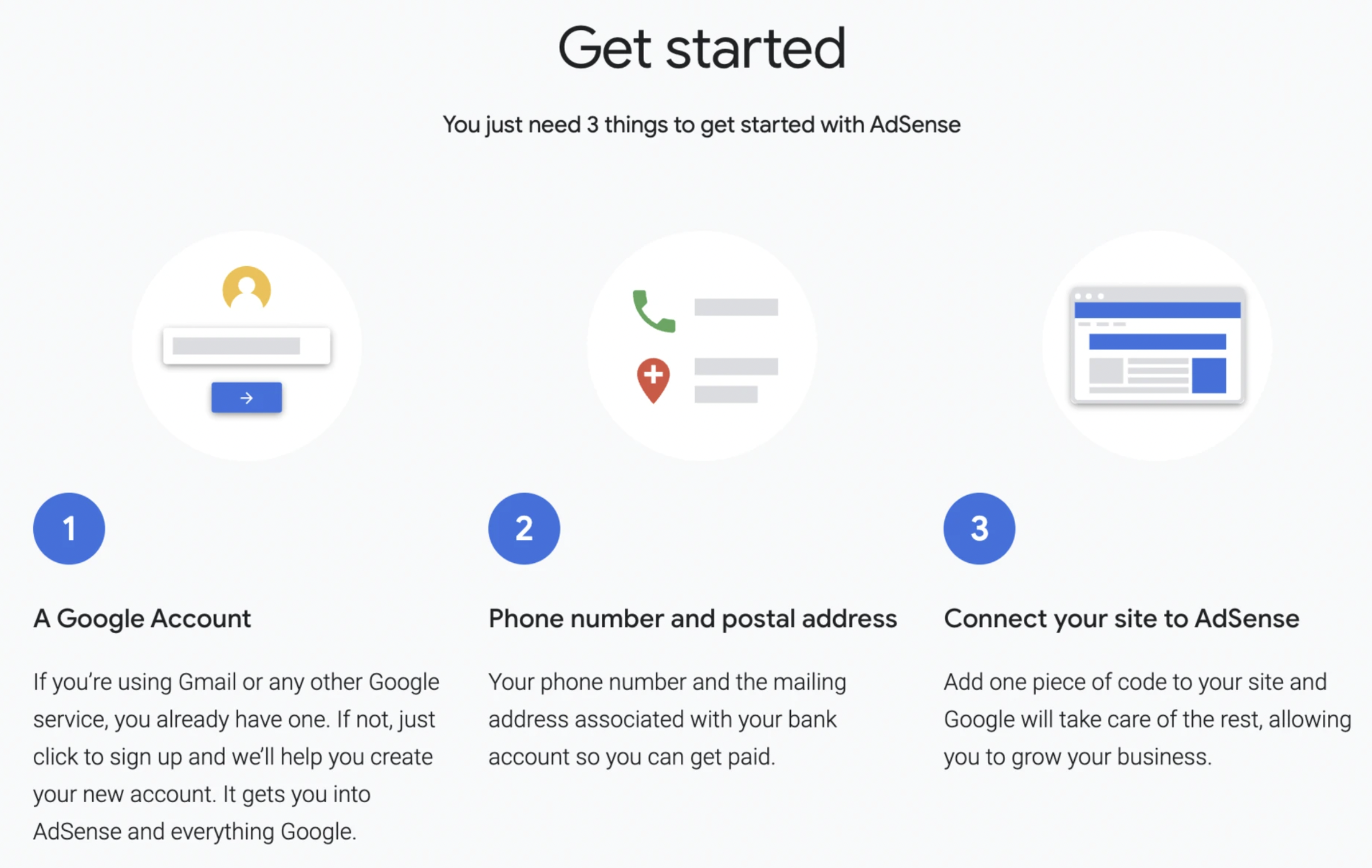 Google Adsense - Passive income for nutritionist
