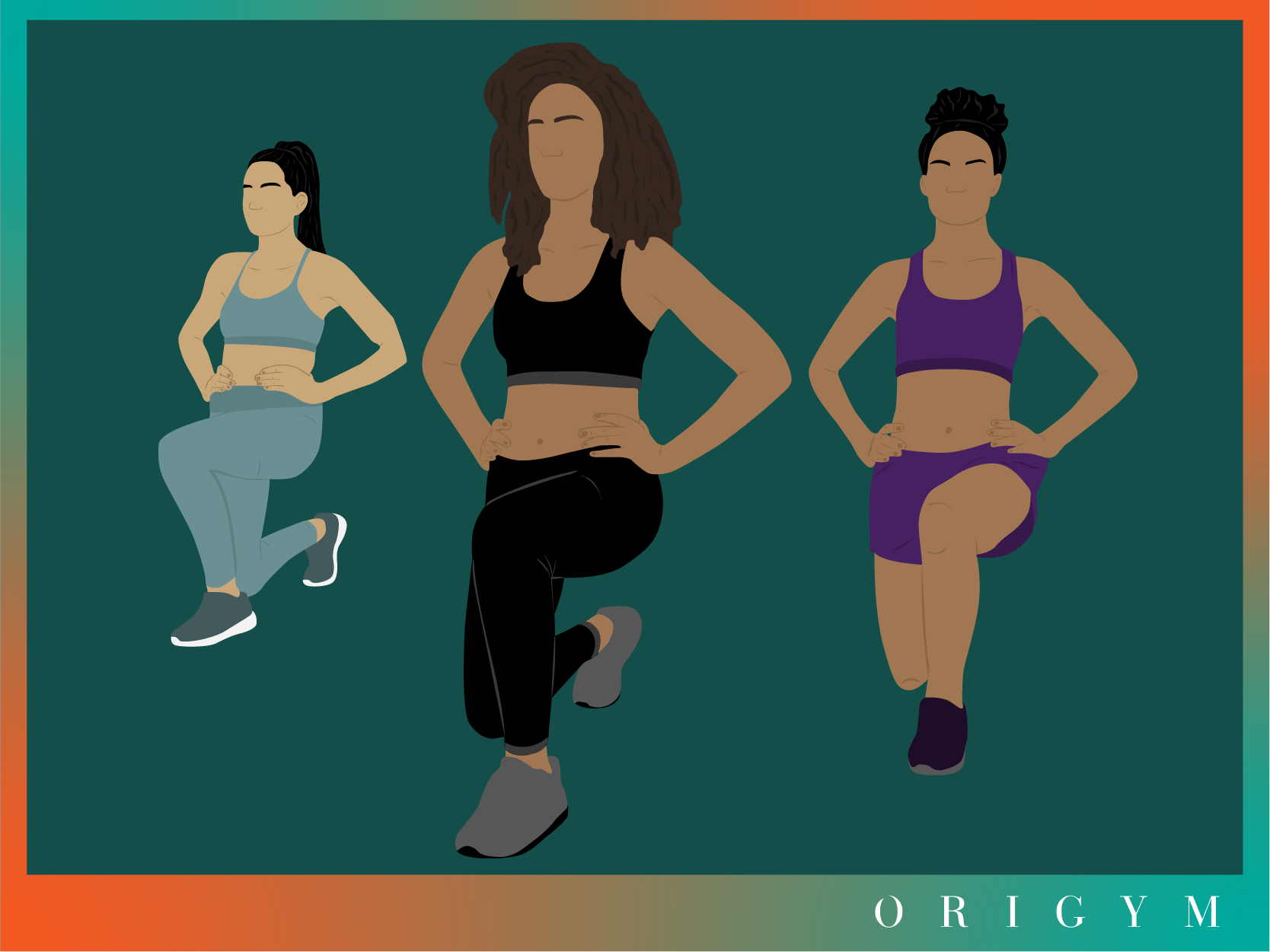 teaching fitness classes graphic