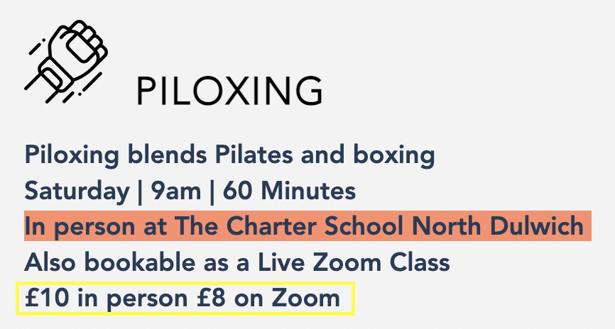 Piloxing instructor group classes amy lamont