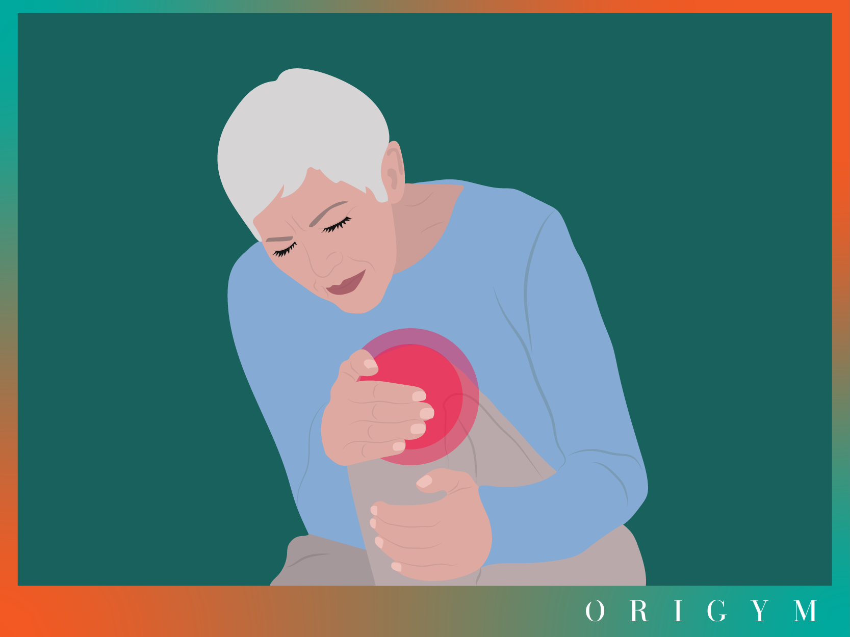 woman holding knee in pain