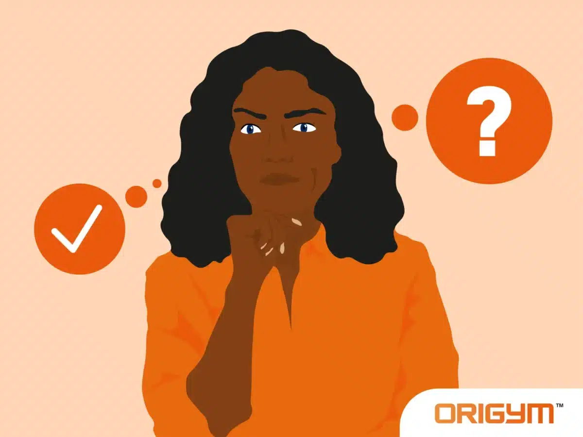 Woman questioning what skills does a personal trainer need