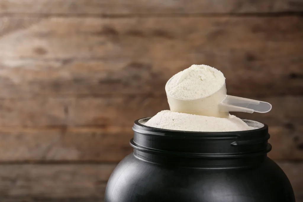 A Scoop of Meal Replacement Shake Powder