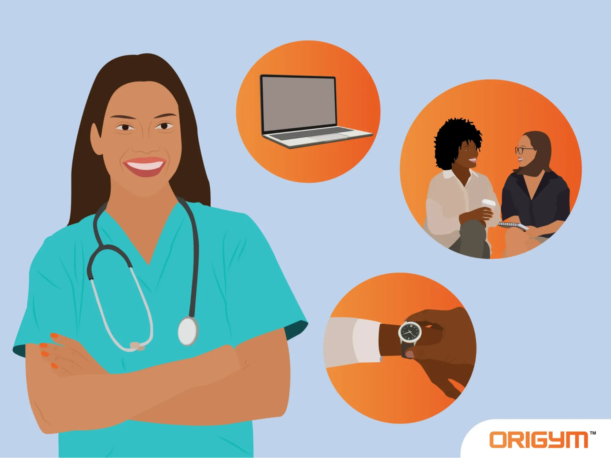Smiling-nurse-with-stethoscope-portraying-medical-careers-as-frontline-jobs-that-help-people-every-day