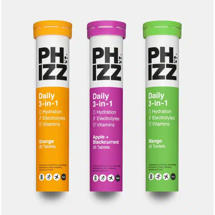 Phizz Daily one of the best electrolyte drinks in Ireland